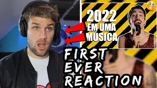 Rapper Reacts to 2022 EM UMA MÚSICA | Inutilismo FOR THE FIRST TIME!!