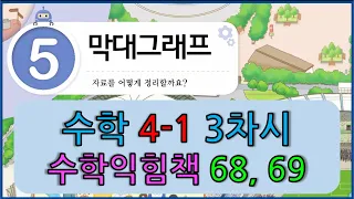 4학년 1학기 수학 5단원 3차시 수익 68, 69쪽