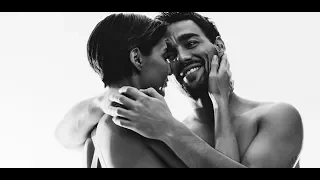 Tennis Couple Strips Down for Armani Ad