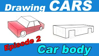 Car Design Drawings - Secrets of Drawing a Car in Perspective - Episode 2