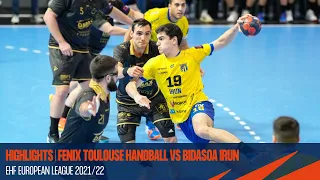 HIGHLIGHTS | Fenix Toulouse Handball vs Bidasoa Irun | Round 10 | EHF European League 2021/22