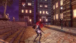 [GRAVITY RUSH 2] hair physics while jamming to jazz or someshit