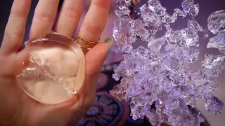 ASMR | Soin hypnotisant à la gelée d'orbeez fraîchement écrasées (sur la vitre !)