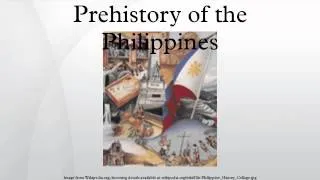 Prehistory of the Philippines