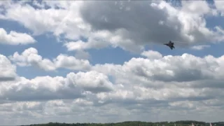 F-22 Raptor Flight Demonstration (Great Sound)- Wings Over Pittsburgh 2017 (1080p 60fps)