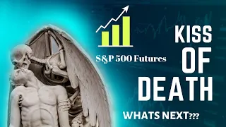 The KISS OF DEATH on STOCKS! What next? What does it mean?