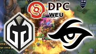 SECRET vs GAIMIN GLADIATORS - ABSOLUTELY CRAZY GAME !! DPC WEU 2022 DIVISION 1 DOTA 2