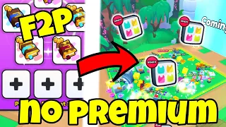 *NEW* F2P no premium slot INSANE items farm method ( pet simulator 99)