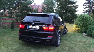 BMW X5 4.8 Exhaust sound Magnaflow