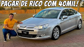 Citroën C5 Exclusive 2010 - Um carro de luxo com preço de popular