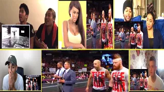 THE SHIELD REUNIT RAW 2017 #REACTION MASHUP VIDEO|| WWE 🐌🐌🐌