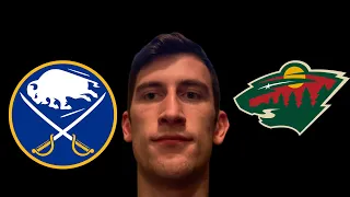 Buffalo Sabres vs Minnesota Wild 12/16/21 Free NHL pick, tip, and projection.