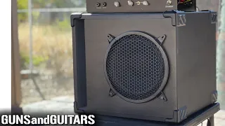 KILLER CHEAP and EASY DIY BASS CAB! (1x10 Custom Bass Guitar Cabinet)