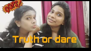 Truth or dare challenge /malayalam  funny sisters challenge 😂