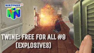 007 - THE WORLD IS NOT ENOUGH N64 - FREE FOR ALL (EXPLOSIVES WEAPONRY) #9
