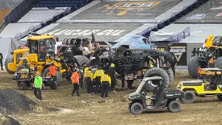 Monster Jam Tom Meents Max-D Injury Full Sequence