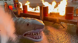 [4K] JAWS - Studio Tour 2022 - Universal Studios Hollywood Backlot