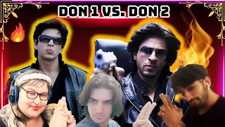 MAIN HOON DON Song REACTION (2006 vs. 2007) | SRK vs. SRK| DON 1 vs. DON 2 #srk