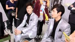 TVXQ~~ Silver Card of Silver Bear CM (Making of Video)