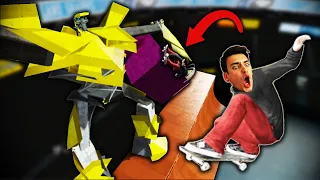 I SKATED OVER TRANSFORMERS?! (Skate 3)