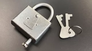 [497] Soviet "Control Door" Padlock/Tamper Seal Picked and Bypassed