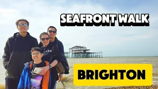 Family Bonding sa Brighton Seafront