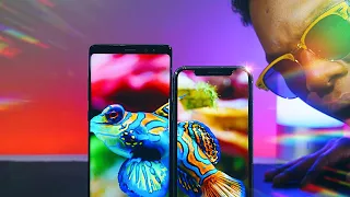 iPhone X Display vs Samsung Note 8 Display: Only One KING!