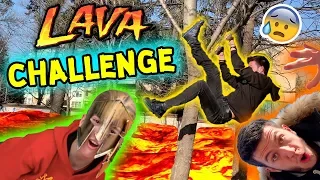 FLOOR IS LAVA CHALLENGE | ПОДЪТ Е ЛАВА | ПРЕБИХ СЕ (СМЯХ!)