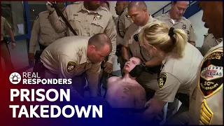 Combative Suspect Taken Down By Multiple Officers | Jail Full Episodes