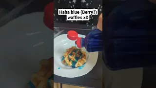 Blue waffles...?