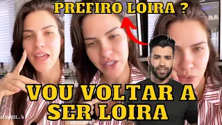 Andressa Suita vai ficar LOIRA de novo ? A musa REVELA, e Gusttavo Lima prefere LOIRA ou MORENA ?