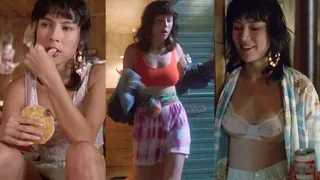 Jennifer Tilly as Amy in Far From Home (1989) | Scene Compilation