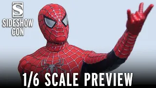 Hot Toys Spider-Man No Way Home Figures Preview | Sideshow Con SDCC 2022