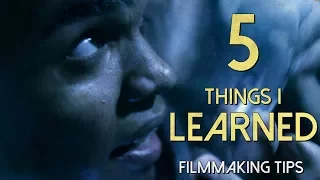 Writing Short Films, Overdirecting, & More | 5 Things I Learned