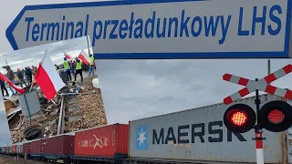 Durdy - Wielka Manifestacja - Blokada torów