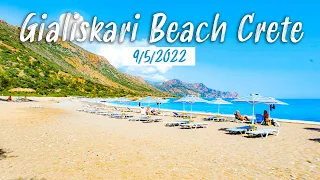 Must visit beach in Paleochora Crete || Crete Greece 2022