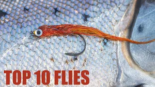Sea Trout flies for late spring and warm water coastal fly fishing