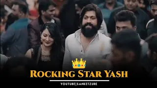 KGF Attitude Dialogue Hindi Rocking Star Yash 😎 WhatsApp Status Video Yash Rocking Entry#KGF2STATUS