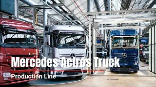 Mercedes Actros Truck Production Line | Mercedes Factory Tour in Germany | How MercedesTruck is Made