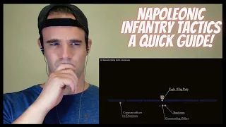 AMERICAN REACTS TO Napoleonic Infantry Tactics A Quick Guide!