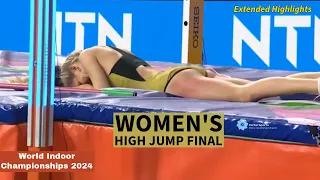 Women's High Jump Final, World Indoor Championships 2024 #trackandfield2024  #womenshighjump