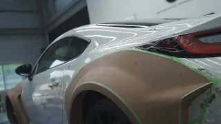 Toyota GR86 Widebody Clay Modeling Process | ADRO