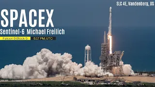 Watch Sentinel-6A Michael Freilich live launch from Vandenberg airforce base