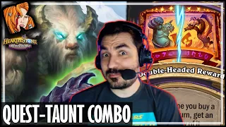 QUESTS ADD A NEW LEVEL TO TAUNT BUILDS! - Hearthstone Battlegrounds
