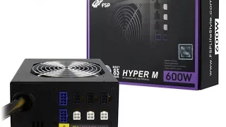 Unboxing of the FSP Hyper M 600W Power Supply (psu)