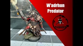 How to Paint Conquest: W'adrhun Predator