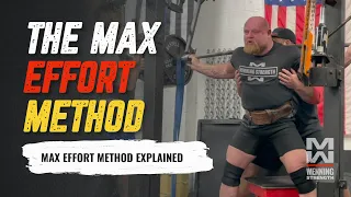 Matt Wenning Explains The Max Effort Method + How To Use It