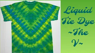 V Pattern~Liquid Tie Dye Rinse & Reveal~Adult