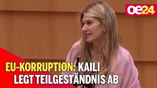 EU-Korruption: Kaili legt Teilgeständnis ab