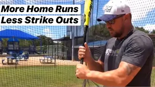 How To: HIT MORE HOME RUNS & STRIKE OUT LESS!